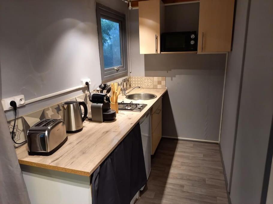 Chalet 5 Personnes Vallee Du Lot Laburgade Extérieur photo